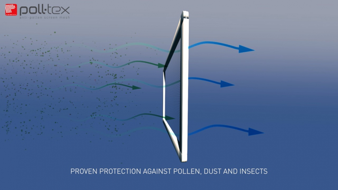 thumbnail Poll Tex anti pollen screen mesh